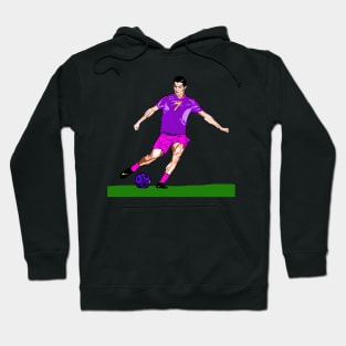 Cristiano Ronaldo plays the ball Hoodie